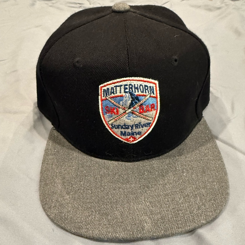 Matterhorn Ski Bar Sunday River Maine Hat